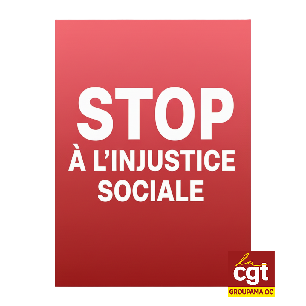affiche stop avec logo cgt